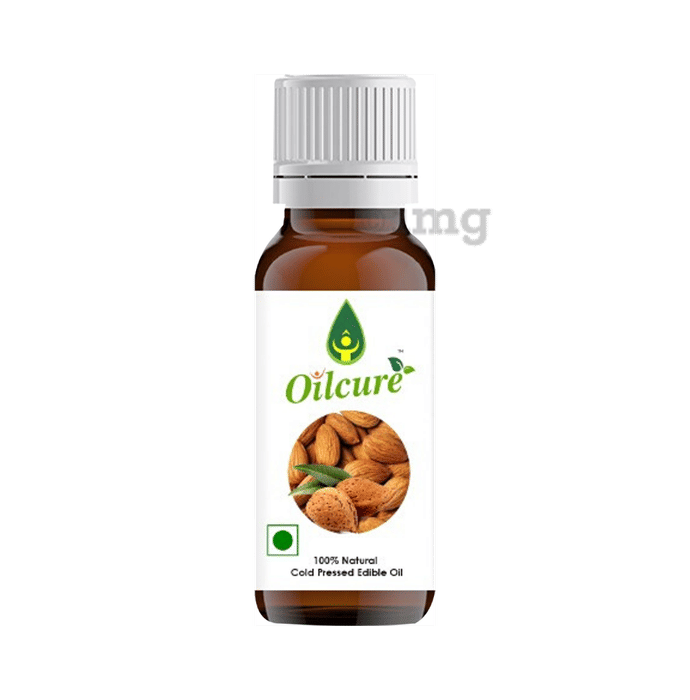 Oilcure Almond Cold Pressed Edible Oil Buy bottle of 100 ml Oil at