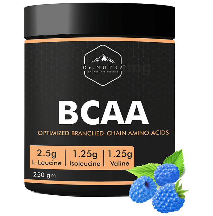 Dr. Nutra BCAA Optimized Branched-Chain Amino Acids Blue Raspberry
