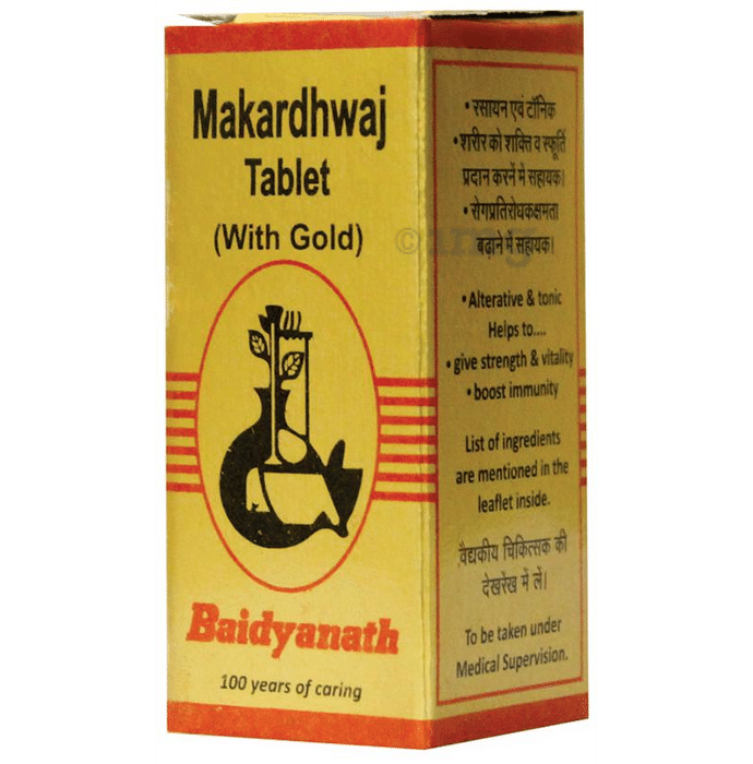 Baidyanath (Nagpur) Makardhwaj Tablet