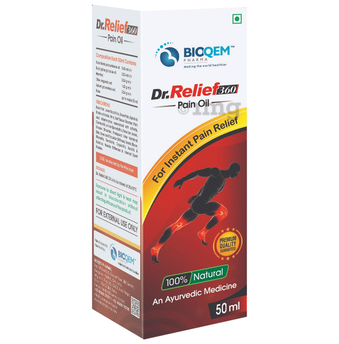 Bioqem Pharma Dr. Relief 360 Pain Oil