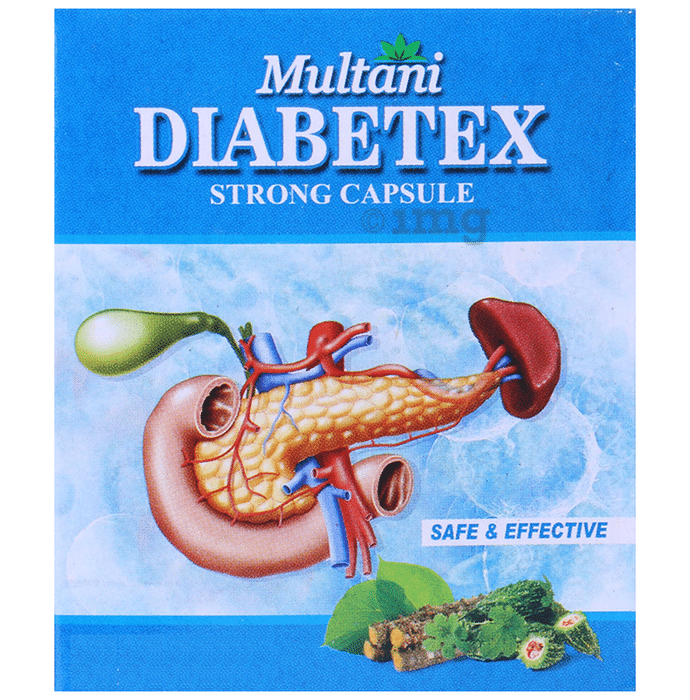 Multani Diabetex Strong Capsule (30 Each)