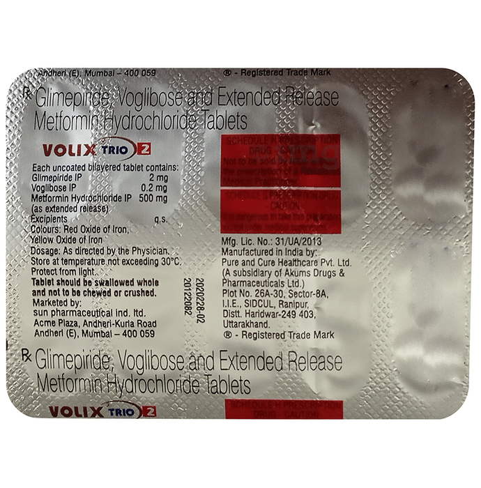 Volix Trio 2 Tablet ER