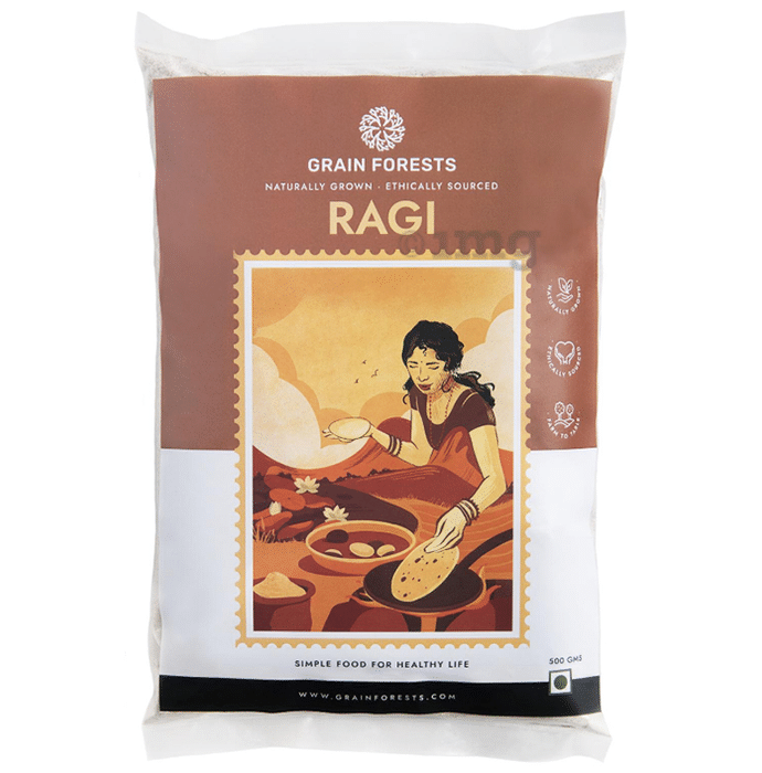 Grain Forests Ragi Millet Flour (500gm Each)