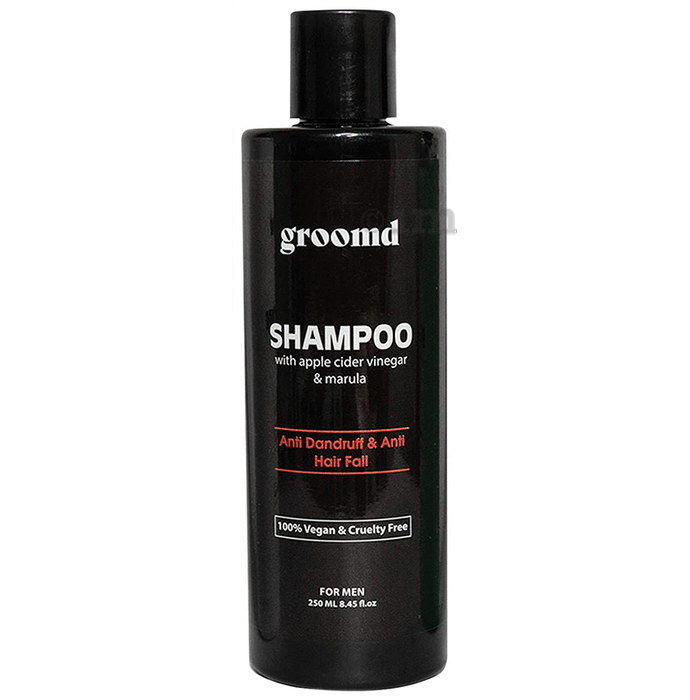 Groomd Shampoo with Apple Cider Vinegar & Marula For Men