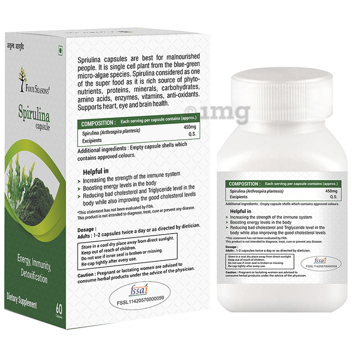 Four Seasons Spirulina Capsule