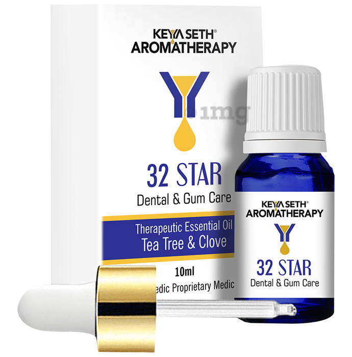 Keya Seth Aromatherapy 32 Star Tea Tree & Clove Therapeutic Essential Oil