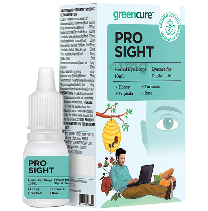 Green Cure Prosight Herbal Eye Drop