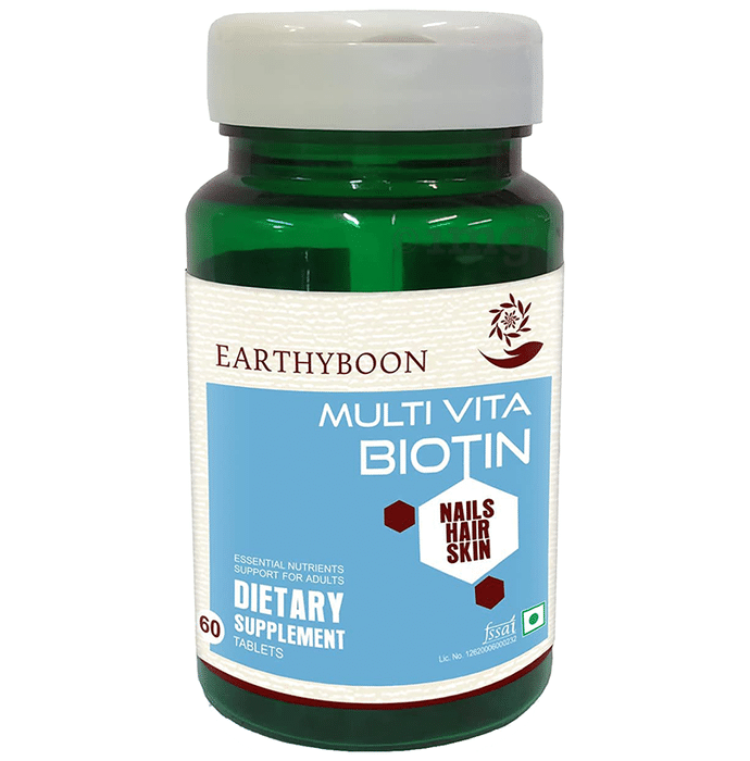 Earthyboon Multi Vita Biotin Tablet