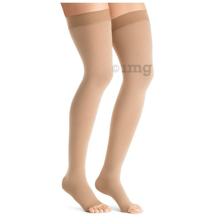 Jobst AG Thigh High Opaque Medical Compression Stockings Size 6