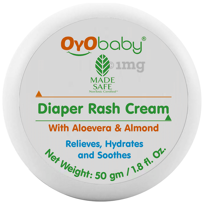 Oyo Baby Baby Diaper Rash Cream with Aloevera & Almond