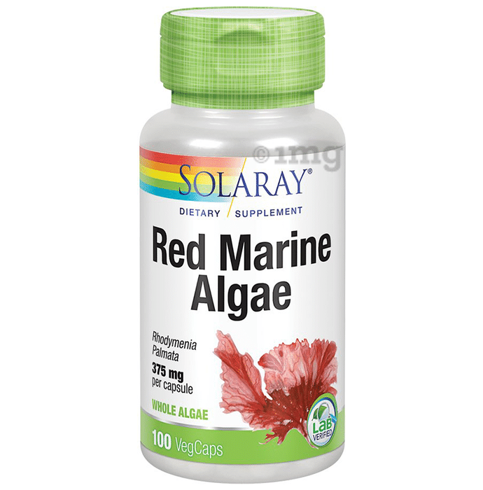Solaray Red Marine Algae 375mg Vegcap