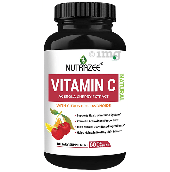 Nutrazee Natural Vitamin C Veg Capsule