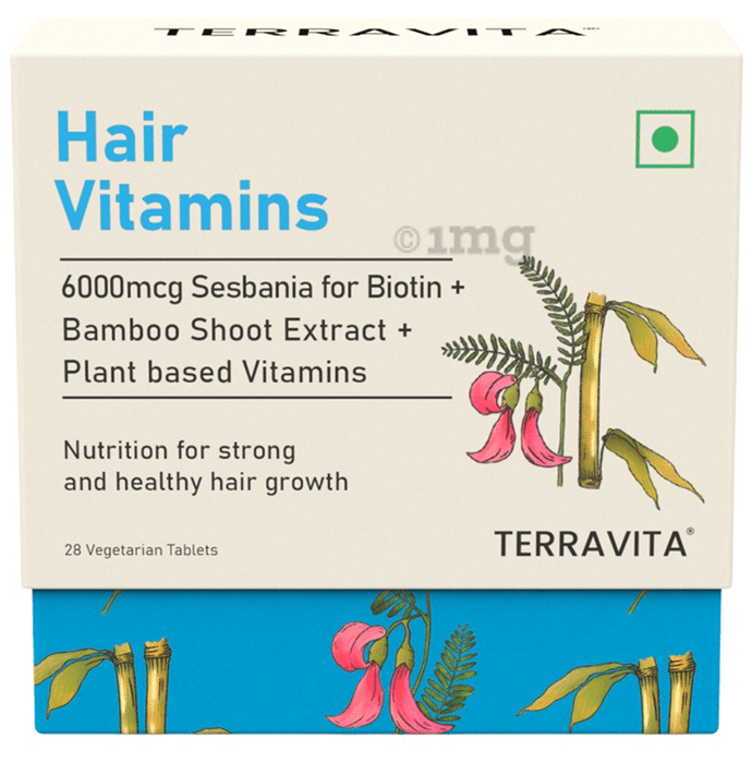 Terravita Hair Vitamins Vegetarian Tablet