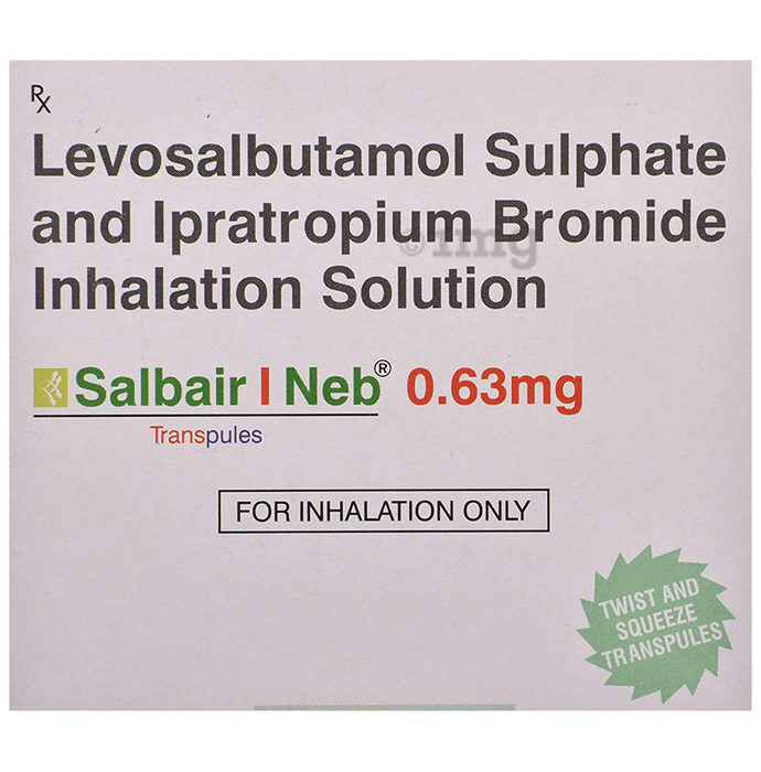 Salbair I Neb 0.63mg Transpules 2.5ml