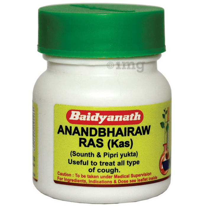 Baidyanath (Nagpur) Anandbhairaw Ras (Kas) Tablet