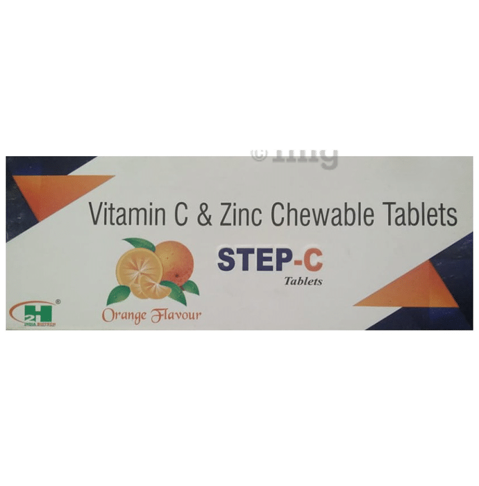 Step-C Chewable Tablet Orange