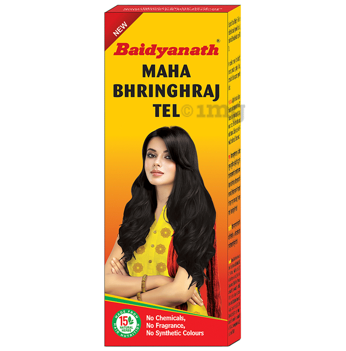 Vansaar Maha Bhringraj Oil 1st Clinically Proven for Hairfall Control