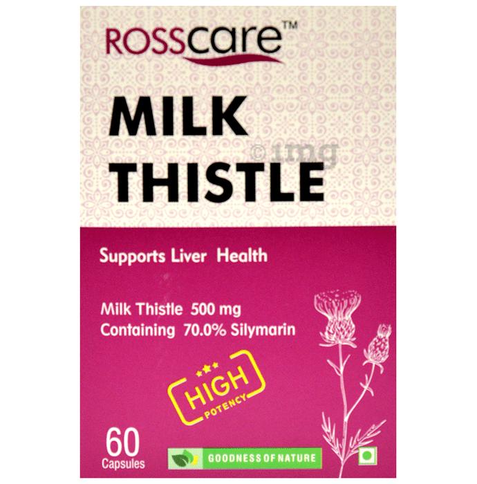 Rosscare Milk Thistle 500mg Capsule
