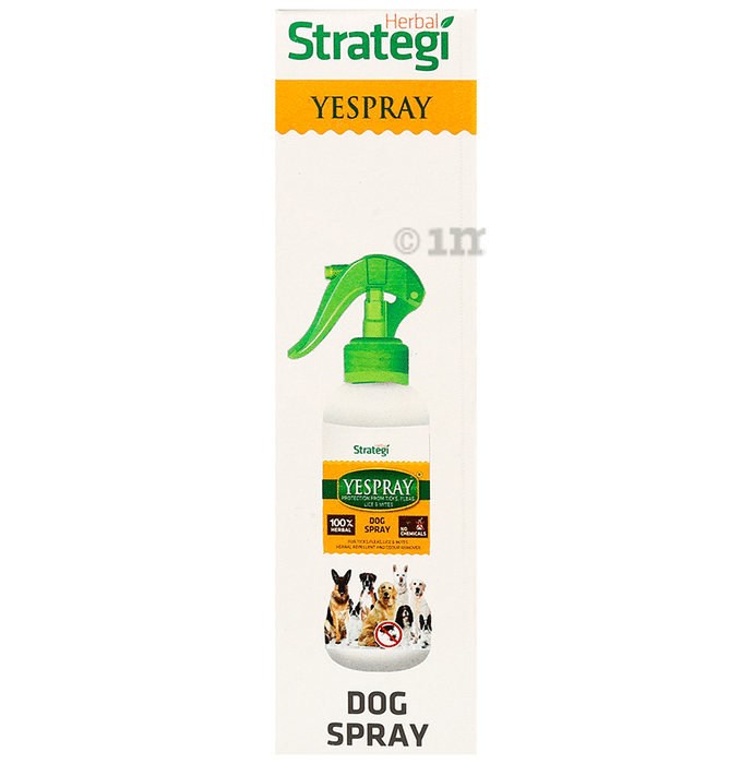 Herbal Strategi Yespray 100% Herbal Dog Spray