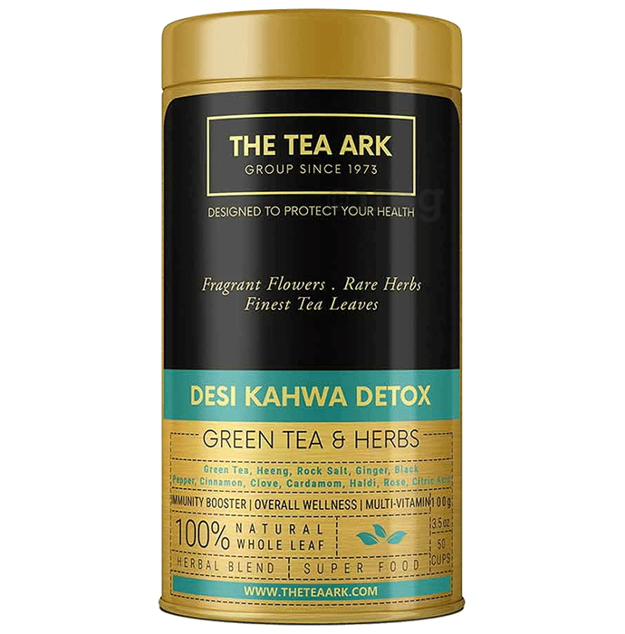 The Tea Ark Desi Kahwa Detox Green Tea
