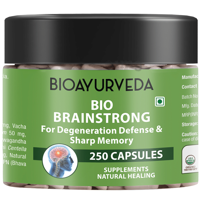 Bioayurveda Bio Brainstrong Capsule