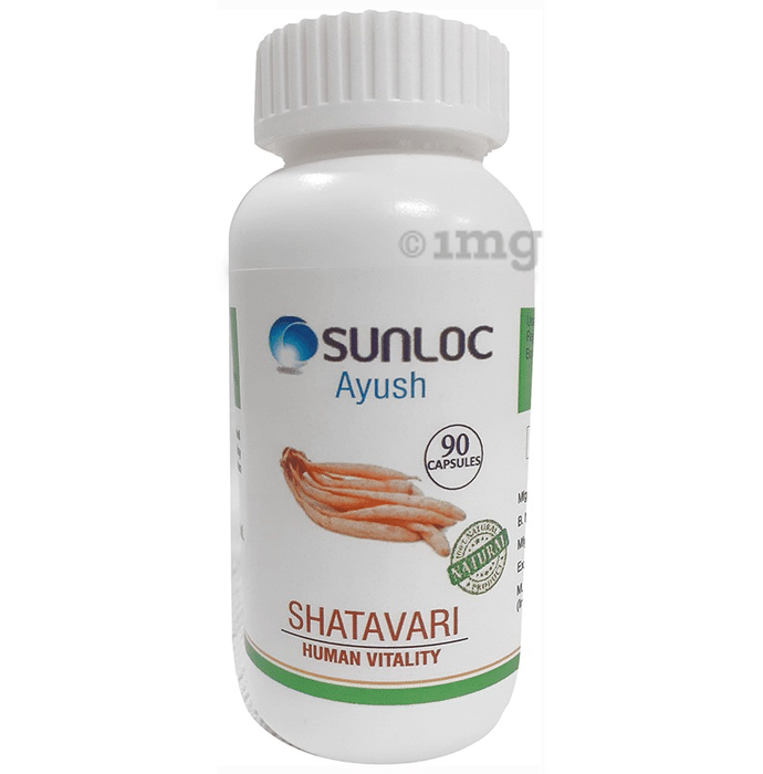 Sunloc Ayush Shatavari Human Vitality Capsule (30 Each)
