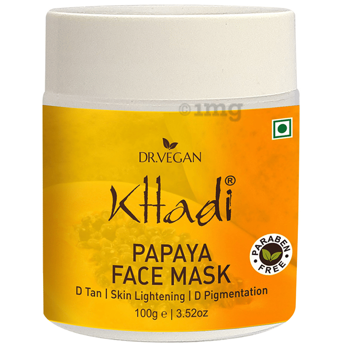 Dr. Vegan Khadi Papaya Face Mask Buy jar of 100.0 gm Face Mask at best
