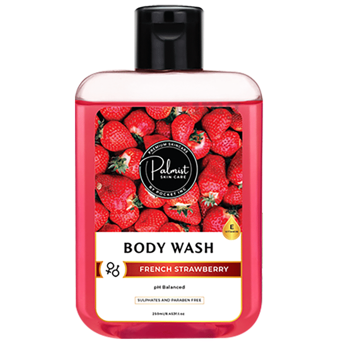 Palmist Body Wash French Strawberry