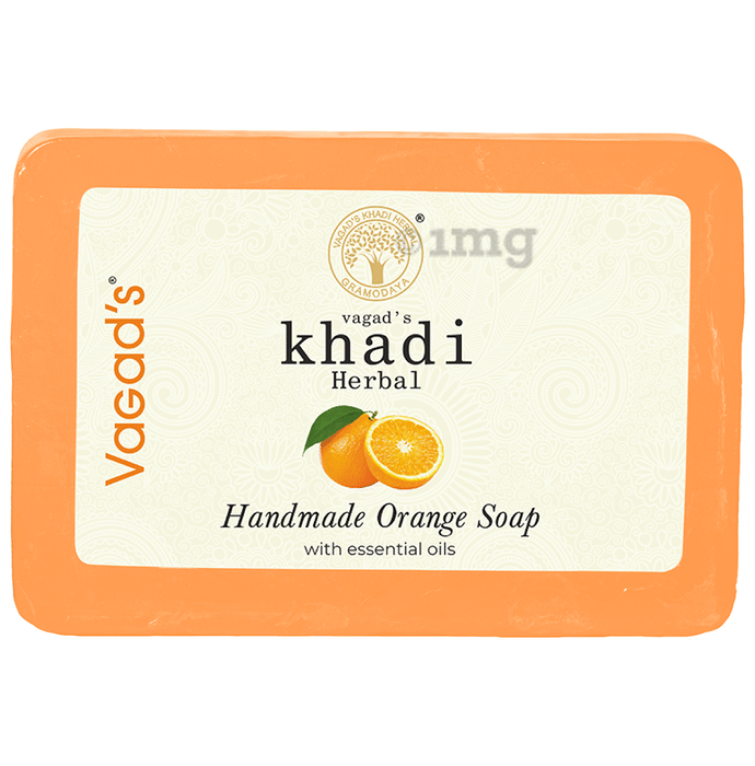 Vagad's Khadi Herbal Handmade Soap Orange Soap