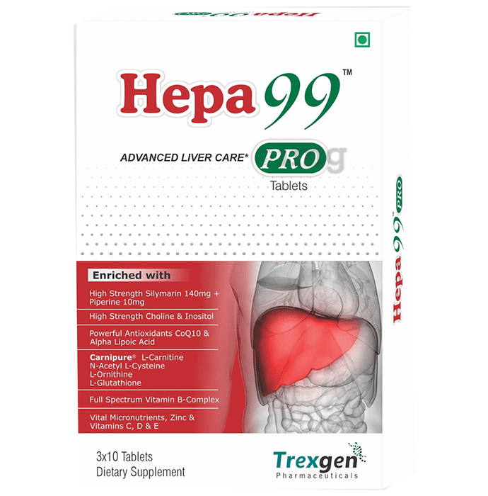Trexgen Hepa 99 Pro Advanced Liver Care Tablet