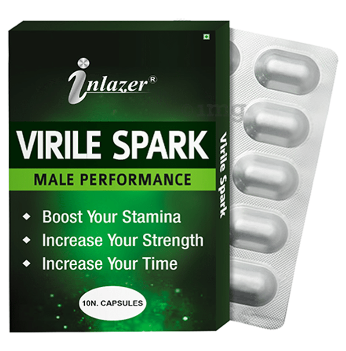 Inlazer Virile Spark Male Performance Capsule