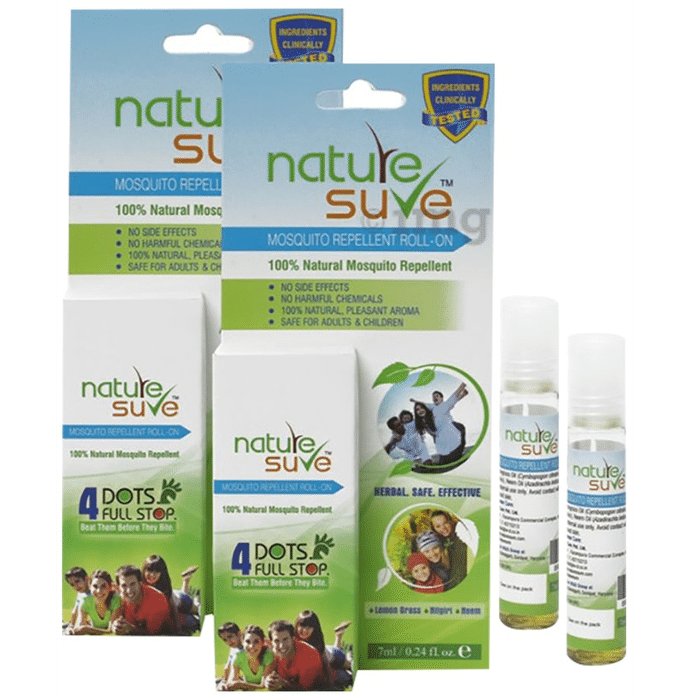 Nature Sure Mosquito Repellent Roll-On (7ml Each)