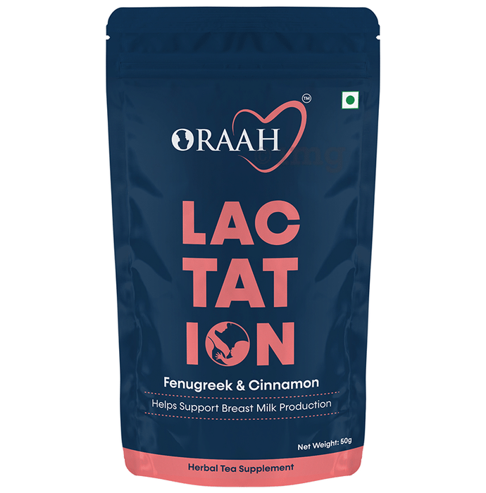 Oraah Lactation Fenugreek & Cinnamon Tea (50gm Each)