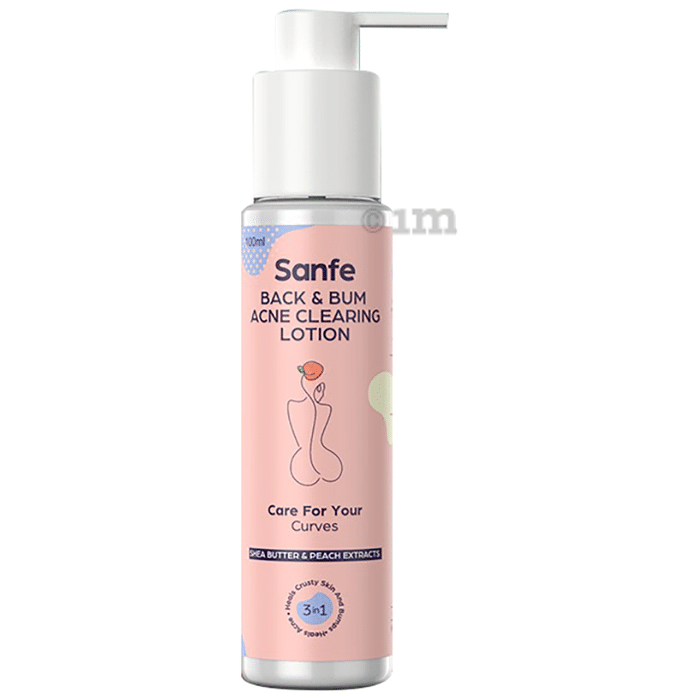 Sanfe Back & Bum Acne Clearing Lotion