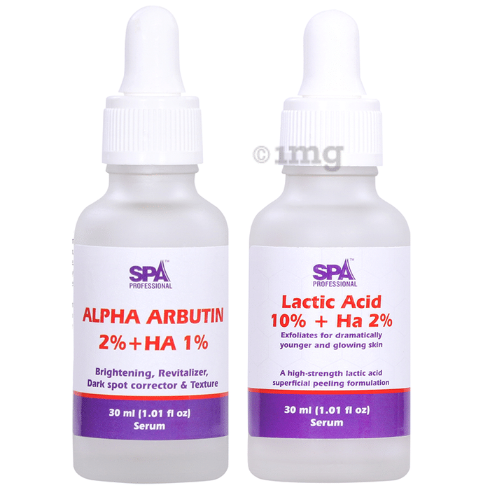 Spa Professional Daily Dose AM & PM Lactic Acid 10% + Alpha Arbutin 2% Kit