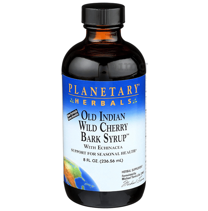 Planetary Herbals Old Indian Wild Cherry Bark Syrup