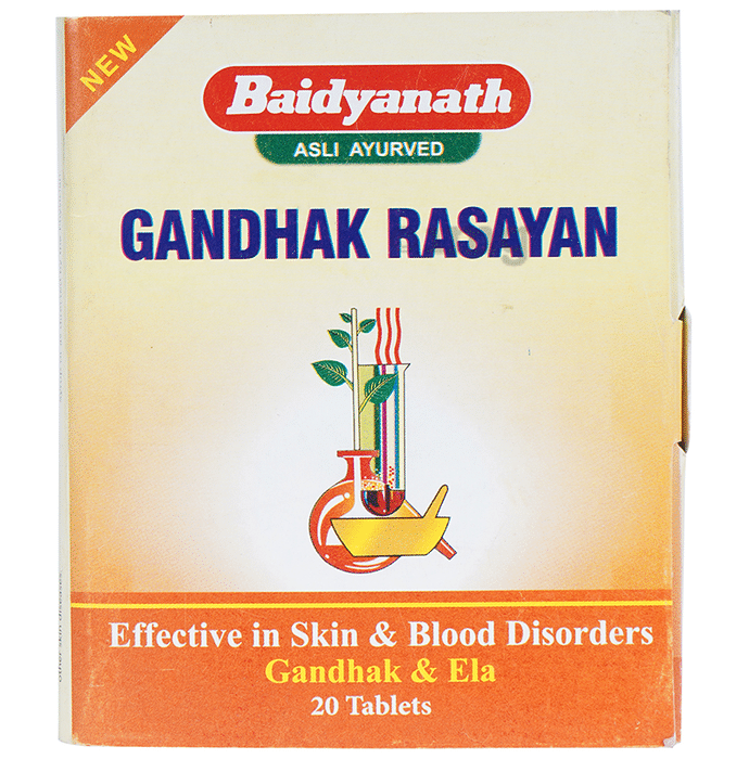 Baidyanath (Jhansi) Gandhak Rasayan Tablet