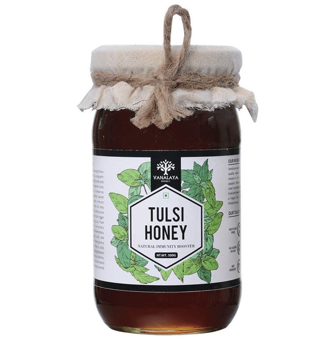 Vanalaya Organic Tulsi Honey for Immunity Boost | No Added Sugar
