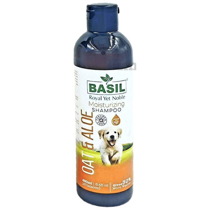 Basil Oat & Aloe Moisturizing Shampoo