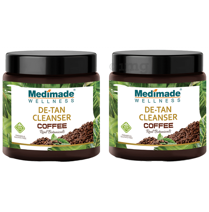 Medimade Wellness Coffee De-Tan Cleanser (100gm Each)