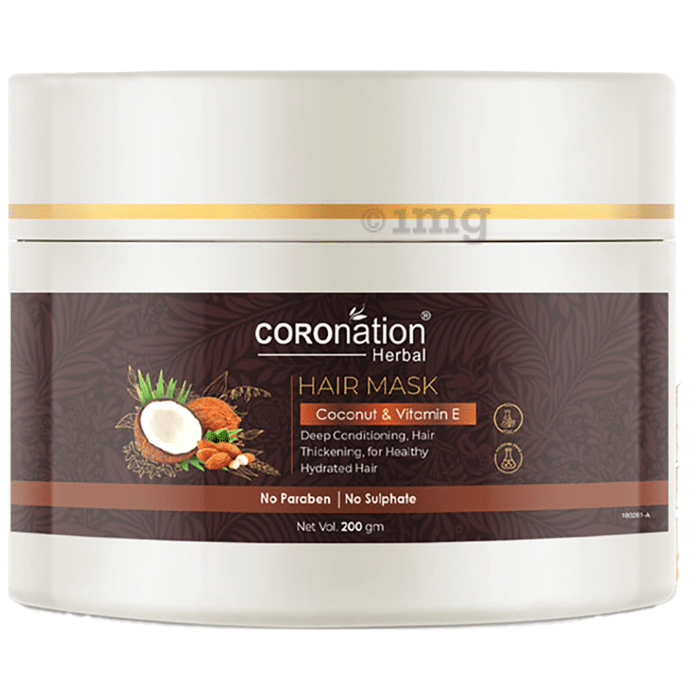 Coronation Herbal Coconut & Vitamin E Hair Mask (200gm Each)