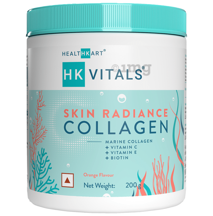 HealthKart HK Vitals Skin Radiance Skin Collagen Orange