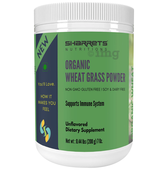 Sharrets Organic Wheat Grass Powder