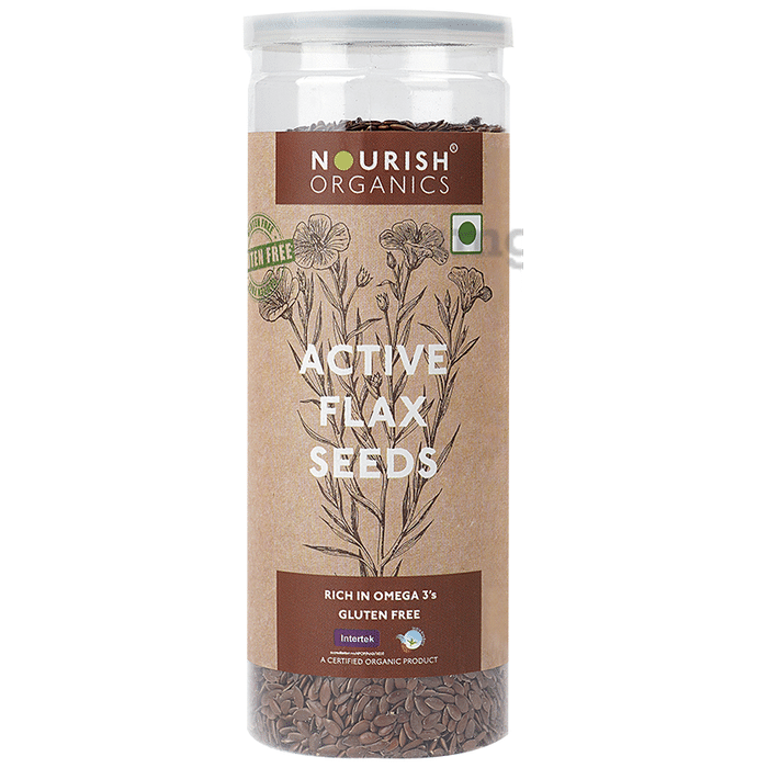 Nourish Organics Active Flax Seeds