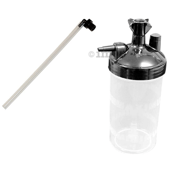 MCP Humidifier Bottle for Oxygen Cocentrator with Connector Pipe