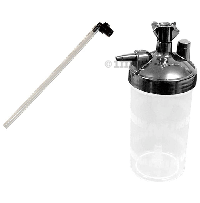 MCP Humidifier Bottle for Oxygen Cocentrator with Connector Pipe