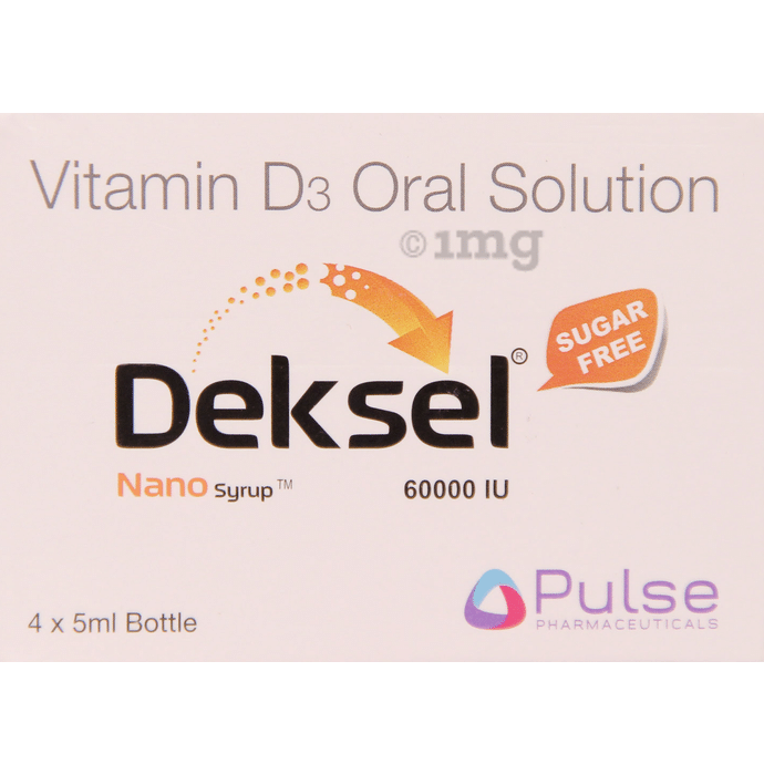 Deksel Nano 60000IU Syrup (5ml Each) Sugar Free