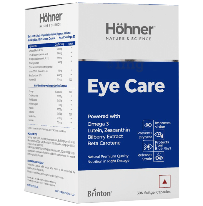 Hohner Eye Care Softgel Capsule