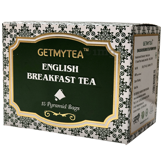 Getmytea English Breakfast Tea Pyramid Bag (2gm Each)