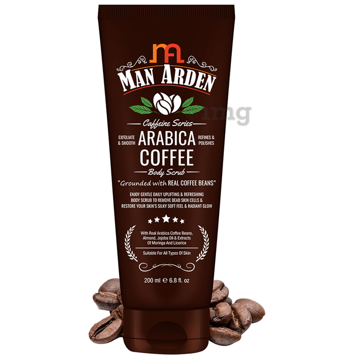 Man Arden Caffeine Series Arabica Coffee Body Scrub